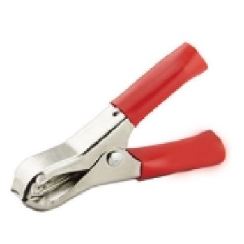 GBC 18.7555.00 - Δαγκάνα Μπαταριών Επιχαλκωμένη 30A 75mm Κόκκινη ΚΡΟΚΟΔΕΙΛΑΚΙΑ Onetrade